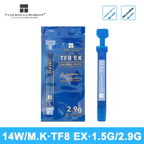 Thermalright TF8 EX Thermal Conductive Silicone Grease 14W CPU Heat Dissipation Paste 1.5/2.9g high-