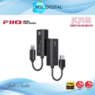 FiiO KA2 Compact DAC and Amplifier | Type-C and Lightning | 4.4mm Balanced Out | Hi-res Audio Certif
