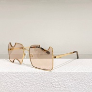 New Fashion Square Women Men OW40028U off Fotch Hole Design Sunglasses Ladies WHITE Rectangular Acet