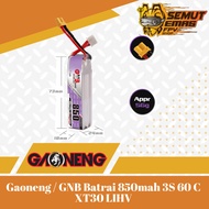 Gaoneng GNB 850 mah 850mAh 3S 60C XT30 LIHV – FPV High Power Drone Battery, Stable & Anti-Sag, Origi