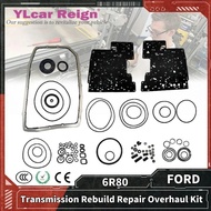 6R80 Automatic Transmission Gearbox Overhaul Rebuild Repair Kit Seals Gasket Fit O-rings for  FORD R