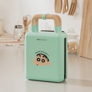 蠟筆小新熱壓吐司機-烤吐司機 熱壓三明治 鬆餅機 蠟筆小新吐司機