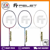 FELET TJ-1000 POWER / CONTROL / SPEED Badminton Racquet 4U Max Tension 35lbs Racket Badminton Raket 