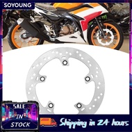 soyoung Yosoo 276mm Motorcycle Brake Disc Rotor  Stainless Steel Front Stable Braking Performance