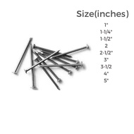 Multi Have Ainna PakuKayu/Paku/Nails 1"/1-1/4"/1-1/2"/2"/2.-1/2"/3"/3-1/2"/4"/5"/100g/300g/500g/1000