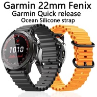 Garmin Quick Release Garmin fenix7/x6/x5/Instinct 22mm S60/S62 935 945 Silicone Strap