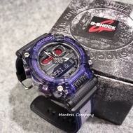 Montres Company 香港註冊公司 (33年老店) 卡西歐 CASIO G-Shock 紫色 尼龍錶帶 GA900 GA900TS GA-900 GA-900TS GA-900TS-6 GA
