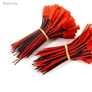 [Butterfly] 10Sets Micro Mini JST Connector Male Female Plug Wires Cables Socket 100MM 26AWG 2 Pin F