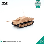 [ NAS ] 1:72 scale German Jagdpanther V tank assembly model, 1 / 72 Scale Military Tank Model