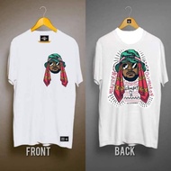 【Raya】 Front and Back Shirt(yalex Shirt) for Men for Women T Shirt Design Template Lelaki Plus Size