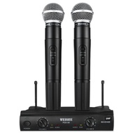 Professional UHF Dual Wireless Microphone Mic System for Karaoke Party KTV