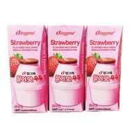 韓味不二-Binggrae-草莓牛奶 200ml*24入/箱