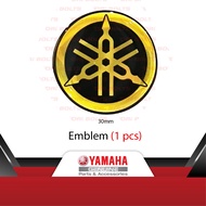 55C-F834C-00 Yamaha Original 135LC V1 V2 V3 V4 V5 V6 V7  Horn Emblem Logo Dada (Emas) GP Edition Epo