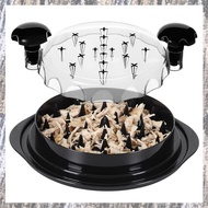 (PDGA) 1 Piece Chicken Shredder Tool Twist Meat Shredder with Handles and Non-Skid Base Chicken Shre