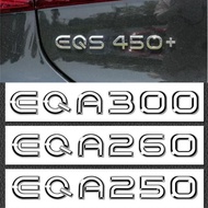 Automobile ABS 3D letter sign is suitable for Mercedes-Benz 4MATIC EQC 53EQS 450EQS 450EQA 300QB350 