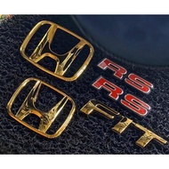 Honda Fit Jazz GK Honda Jazz GK Facelift Honda Logo Gold Honda Fit Gold RS Emblem Logo Honda Gold RS