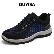 GUYISA Safety Shoes steel toe breathable kasut safety