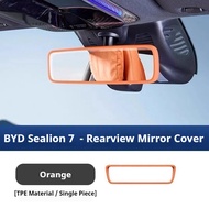 For BYD Sealion 7 Interior Mirror Protector Screen Bezel Silicone Case BYD Sealion 7 Car Tuning Acce