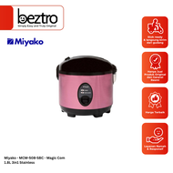 Miyako Magic Com 1.8 Liter 3in1 Stainless - MCM-508 SBC / MCM 508 SBC / MCM508SBC / MCM-508SBC