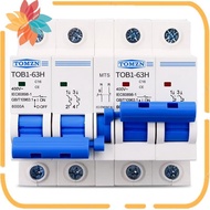 2P+2P AC Dual Power Manual Transfer Switch Circuit Breaker MCB 50HZ/60HZ, 16A