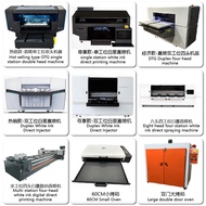 Guangzhou Hongtu Dual Workstation DTG Printer hoodie t T-shirt printing machine, digital textile dir