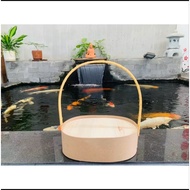 Smooth oval basket fruit basket fruit basket gift basket CNY gift basket