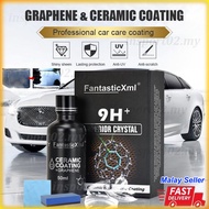 【Buy 3 Get 2 Free】Graphene Ceramic Coating for Cars (50ml) 9H+ Premium Diamond Coating Kereta Long L