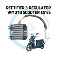 WMOTO SCOOTER ES125 ES 125 W MOTO SCOOTER ES125 ES 125 RECTIFIER REGULATOR