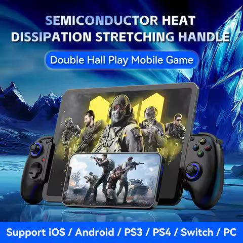 B-M BSP D10 D10S Stretching Cooling Game Controller For SWITCH/Android/Apple IOS Tablet /PS3/PS4 For