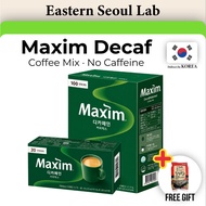 [Maxim] Maxim Decaf Coffee Mix Sticks Korean Instant Coffee No Caffeine Smooth Flavor
