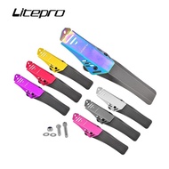 Litepro Folding Bike Fender 412 P8 Mud Removal Board For Dahon Fnhon 16 20 Inch Bicycle Mudguard