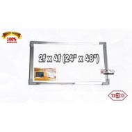 Whiteboard Magnetic with Black Frame 24 X 48 inches (2 x 4feet)