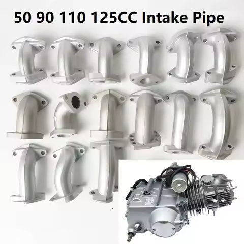 loncin lifan zongshen kayo intake pipe manifold sunl falcon ATV quad dirt pit bike motorcycle 50cc 7