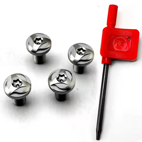 Custom 1911 Grips Screws 416 stainless steel CNC T8 torx Screws