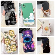 Case Oppo Neo9 A37 Aesthetic Fashion Cute Cat Painted Back Cover Oppo A37 Phone Case A37f A37fw A37m