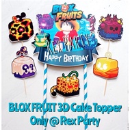 Blox Fruit Cake Topper/Cake Topper Blox Fruit/ Cake Topper 3D Blox Fruit/Topper Blox Fruit/Roblox/Bl