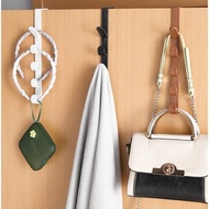 Creative Bedroom Door Hanger Clothes Hanging Rack Over Door Plastic Home Storage Organization Hooks 