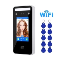 WIFI Dynamic Face Recognition Access Control System RFID Card Facial Biometric Time Attendance Machine 4.5 Inch Touch Screen