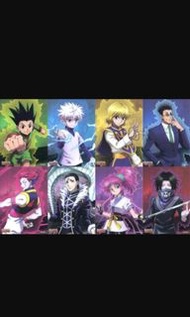 全職獵人 hunter hunter a5膠卡一套