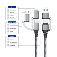 6合1 PD 60W Type C轉Type C快充USB數據線  gspckp 6 in 1 PD 60W Type C to Type C Fast Charging USB Data Cable