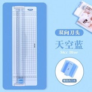 Mini Portable Photo Cutter Knife A4A3B5 Deli Paper Cutting Tool Compact Size Document Scissors Educa