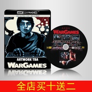 （READYSTOCK ）🚀 4K Blu-Ray Disc War Game 1983 English Chinese Word Dolby Vision 2160P Uhd YY