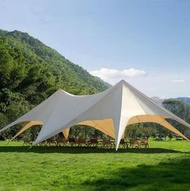 帳篷巨型八爪魚雙峰天幕帳篷戶外雲頂客廳花園度假村營地