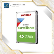 TOSHIBA S300 4TB 128mb Surveillance Internal Hard Drive 3.5 SATA 6.0Gbit/S Low Spin (HDWT140UZSVA)