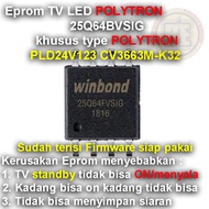 Ic Eprom Firmware TV POLYTRON PLD24V123 CV3663M-K32