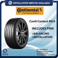 [Installation Available] CONTINENTAL Max Contact MC6 16 17 18 inch Tyre Tayar Tire (Free Installatio