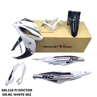 COVERSET JUPITER RC WHITE YAMAHA LAGENDA SRL 115 FI / SRL115 / 115FI