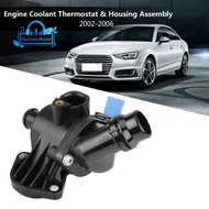 Car Cooling Thermostat Assembly 06B121111D for  A4 A6 1.8L  2.0L 06B121111H 06B121111K  Thermostat