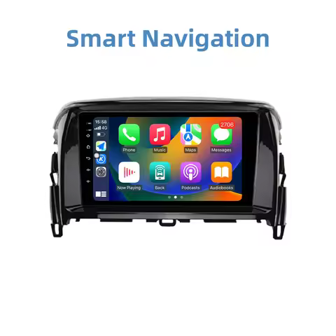 for Mitsubishi Eclipse Cross 2017 - 2022 Car Radio Multimedia Player Android 16 System DSP Stereo Wi