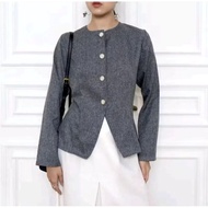 Ailee Long Sleeve Top - Women's Long Sleeve Top - Korean Style Women's Blazer, Premium Material